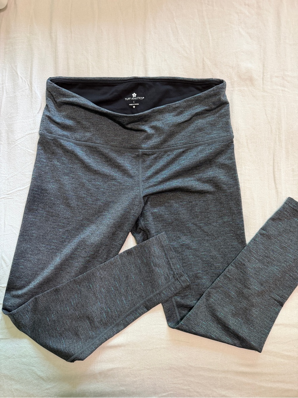 Tuff Athletics Charcoal Gray Leggings